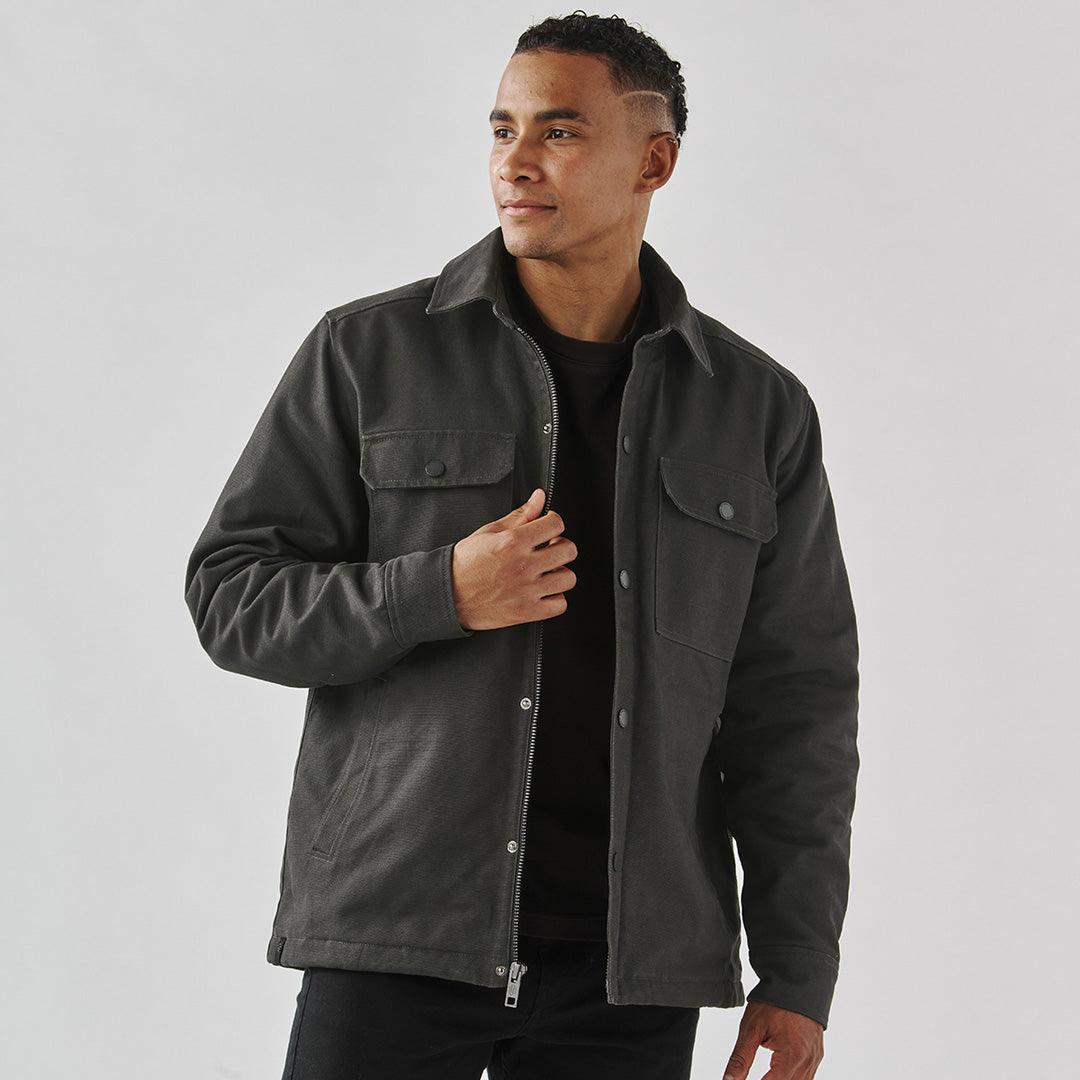 Stormtech The Oxide Sherpa Lined Canvas Jacket | Mens Coats & Jackets