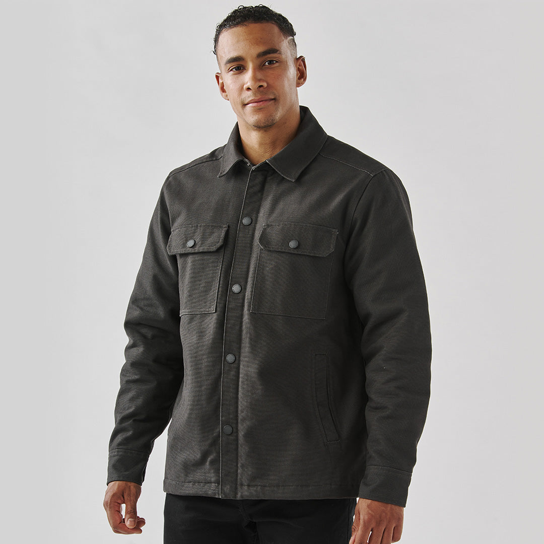 Stormtech The Oxide Sherpa Lined Canvas Jacket | Mens Coats & Jackets