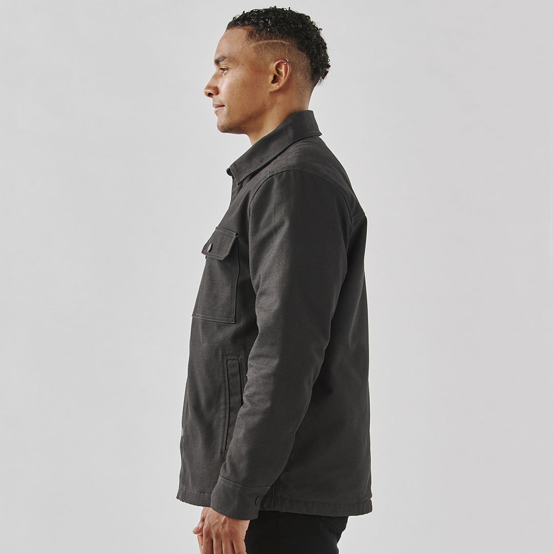 Stormtech The Oxide Sherpa Lined Canvas Jacket | Mens Coats & Jackets