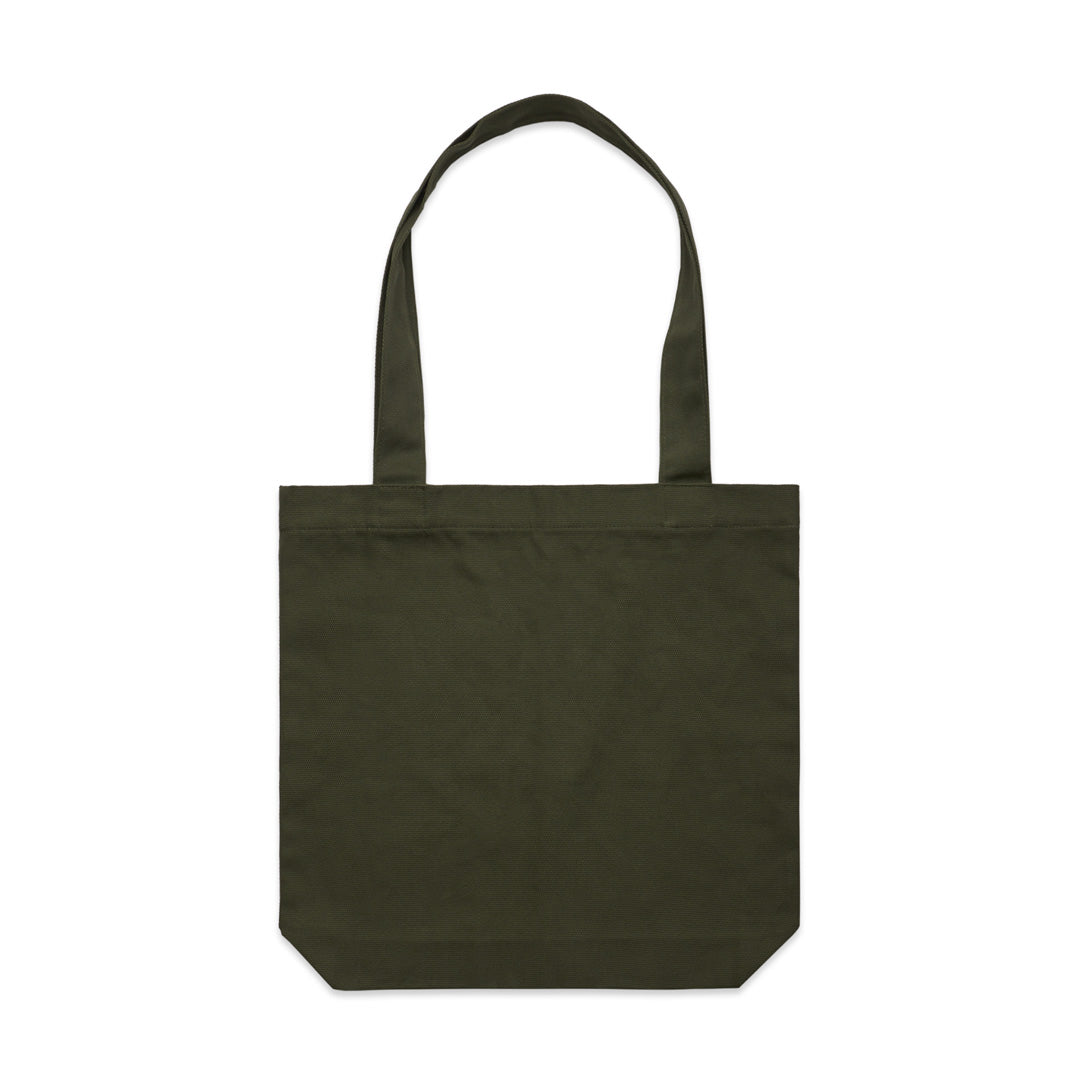 AS Colour The Carrie Canvas Tote Bag Army Shopping Totes