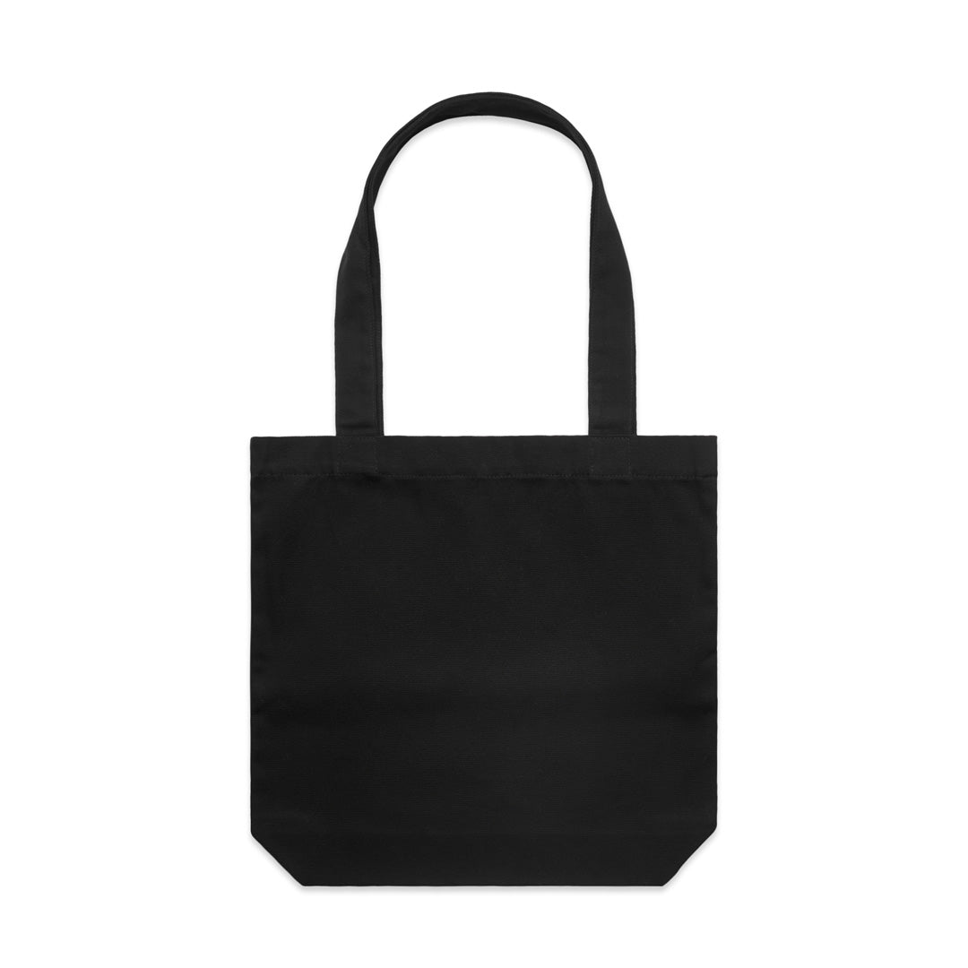 AS Colour The Carrie Canvas Tote Bag Black Shopping Totes