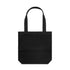 AS Colour The Carrie Canvas Tote Bag Black Shopping Totes