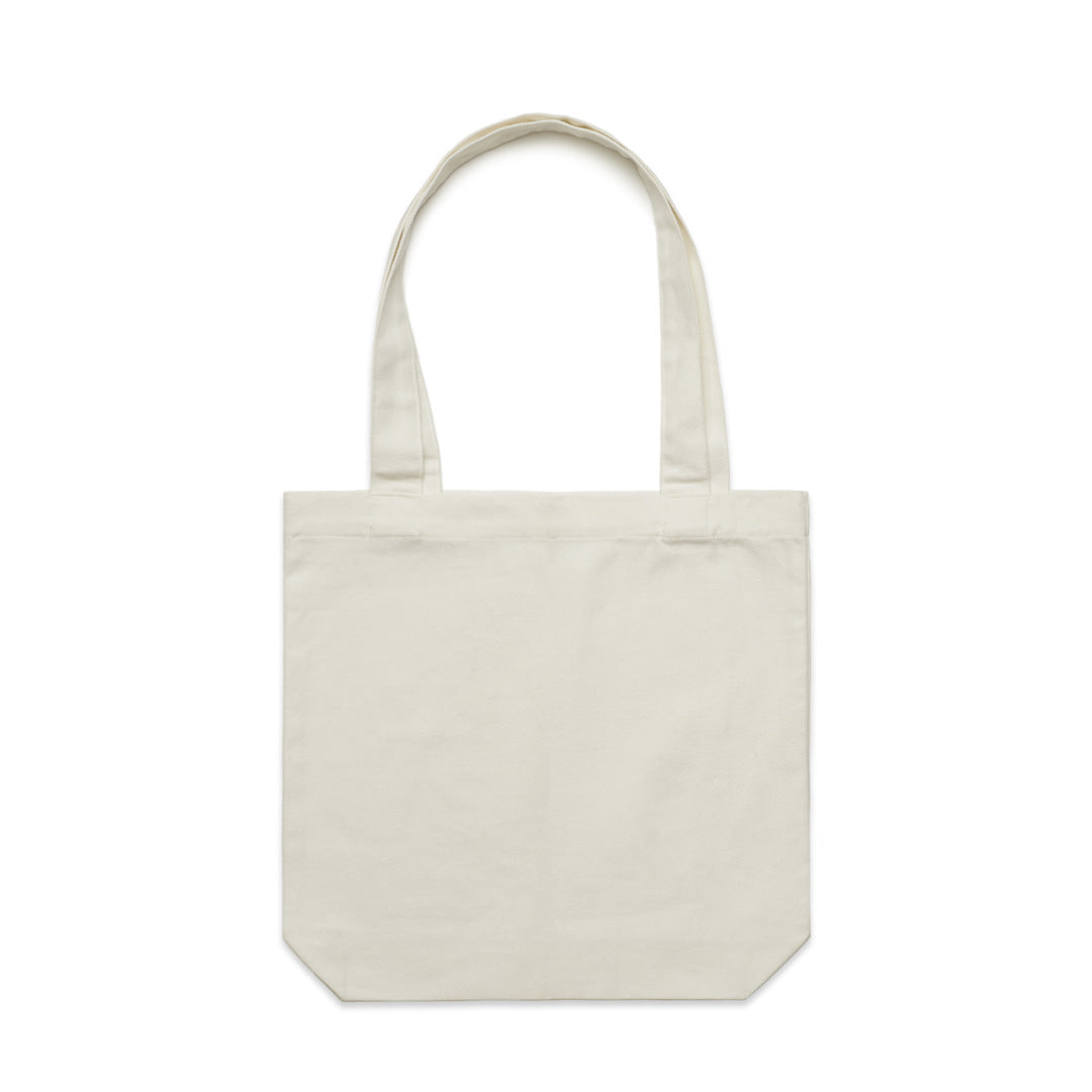 AS Colour The Carrie Canvas Tote Bag Cream Shopping Totes