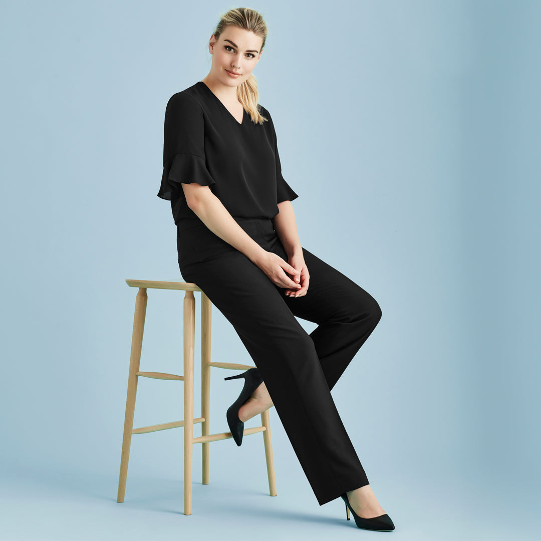 Biz Corporates The Cool Stretch Adjustable Pant | Ladies Clearance Pants