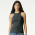 American Apparel The Racerneck Tank | Ladies Charcoal Shirts & Tops