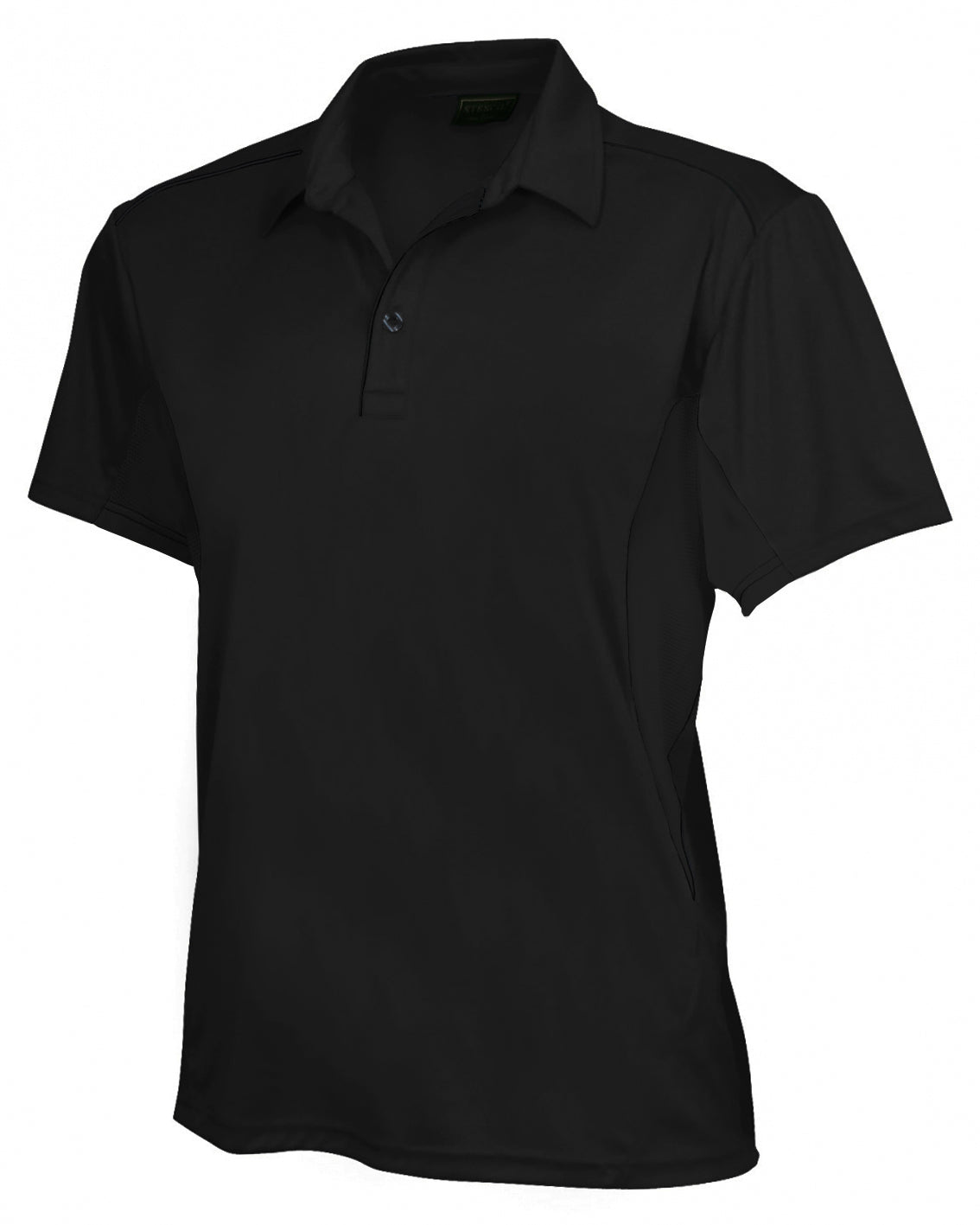 Stencil The Freshen Polo | Mens | Short Sleeve Black Shirts & Tops