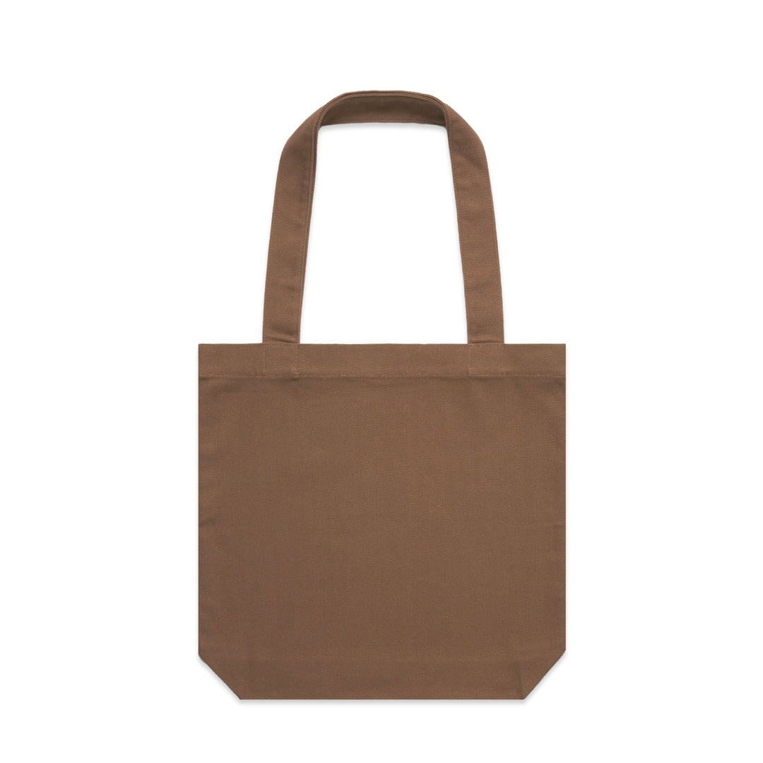 AS Colour The Carrie Canvas Tote Bag Walnut Shopping Totes