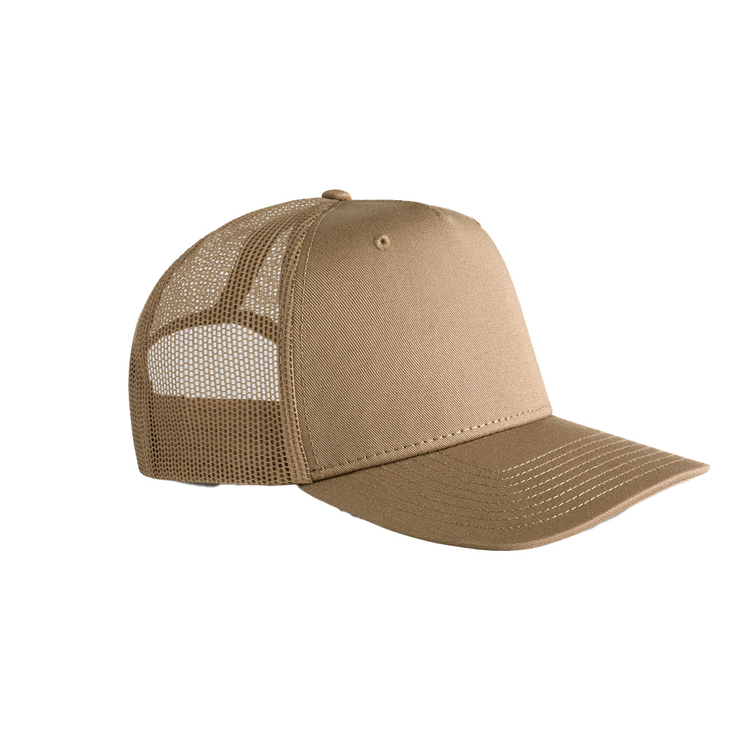 AS Colour The Stock Trucker Cap | Adults Khaki-as Headwear