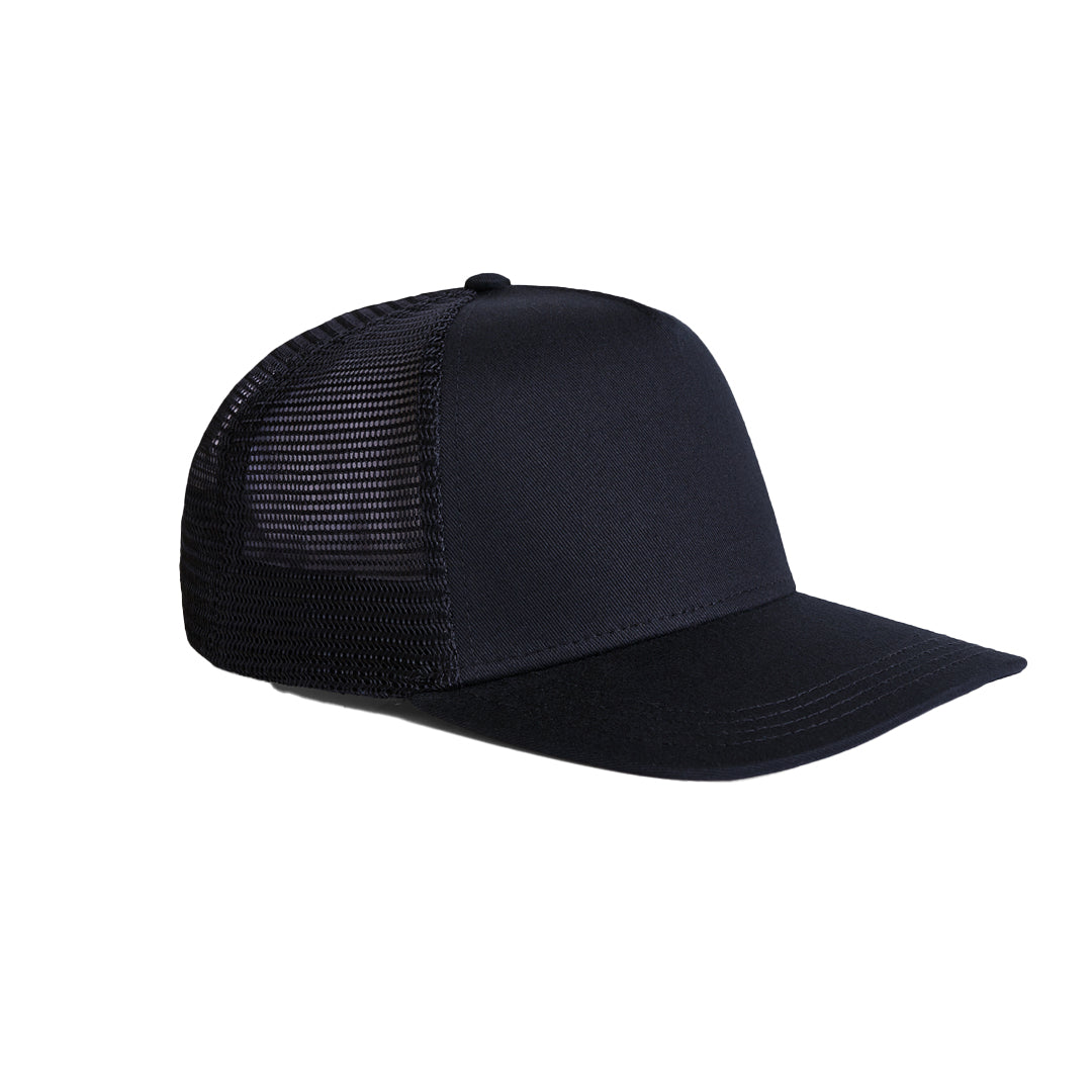 AS Colour The Stock Trucker Cap | Adults Navy Headwear