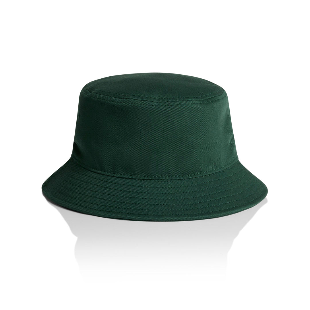AS Colour The Cotton Bucket Hat | Adults Forest Green Headwear
