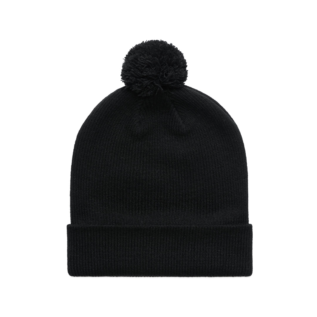 AS Colour The Pom Pom Beanie Black Hats