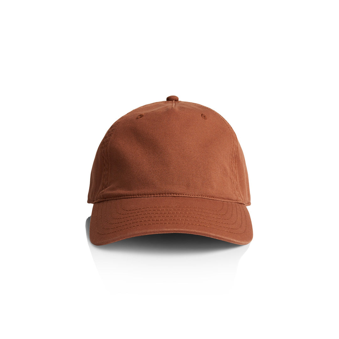AS Colour The Access 5 Panel Cap Clay-as Headwear
