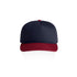AS Colour The Class Two Tone Cap Midnight/Cardinal Headwear