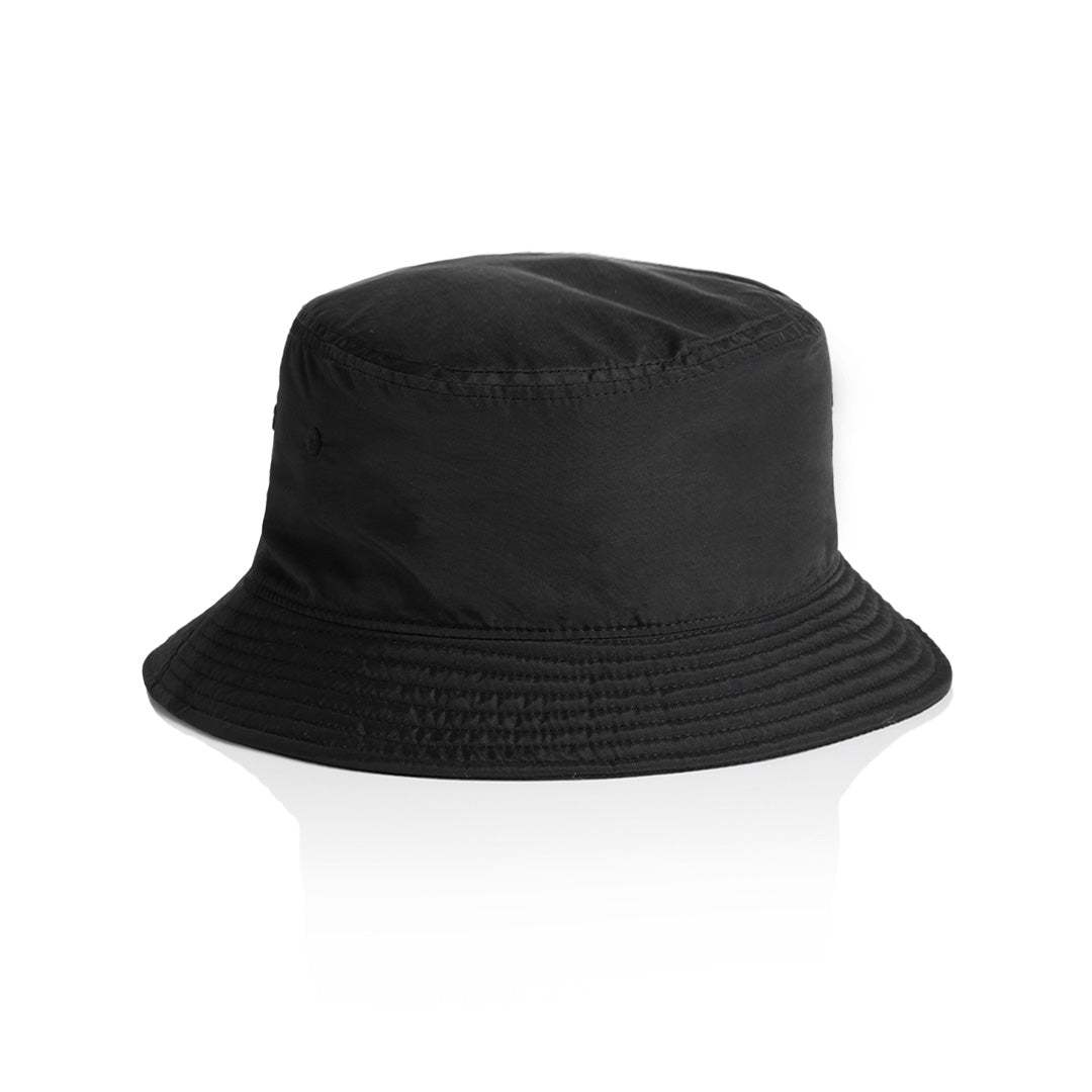 AS Colour The Nylon Bucket Hat Black Headwear