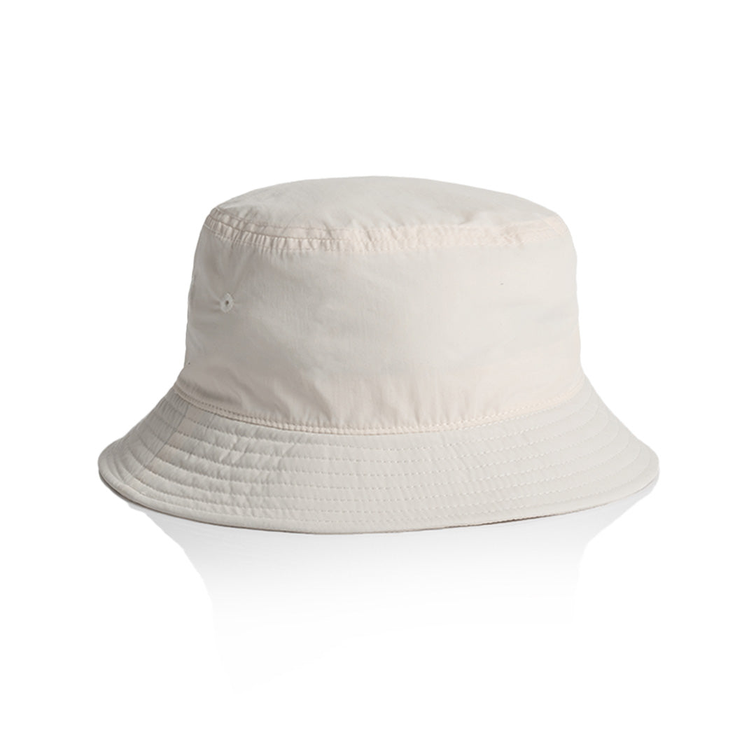 AS Colour The Nylon Bucket Hat Bone Headwear