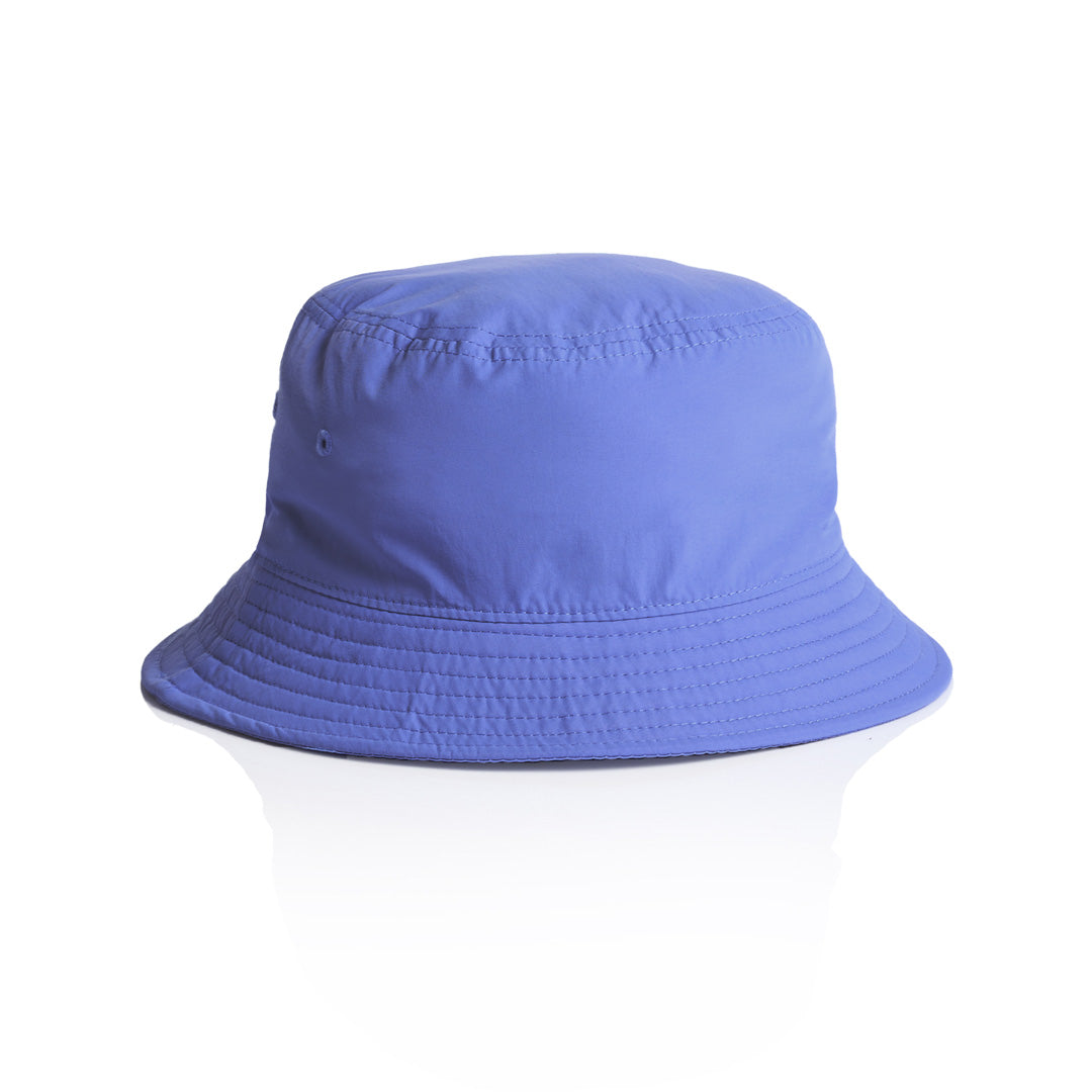 AS Colour The Nylon Bucket Hat Lapis Headwear