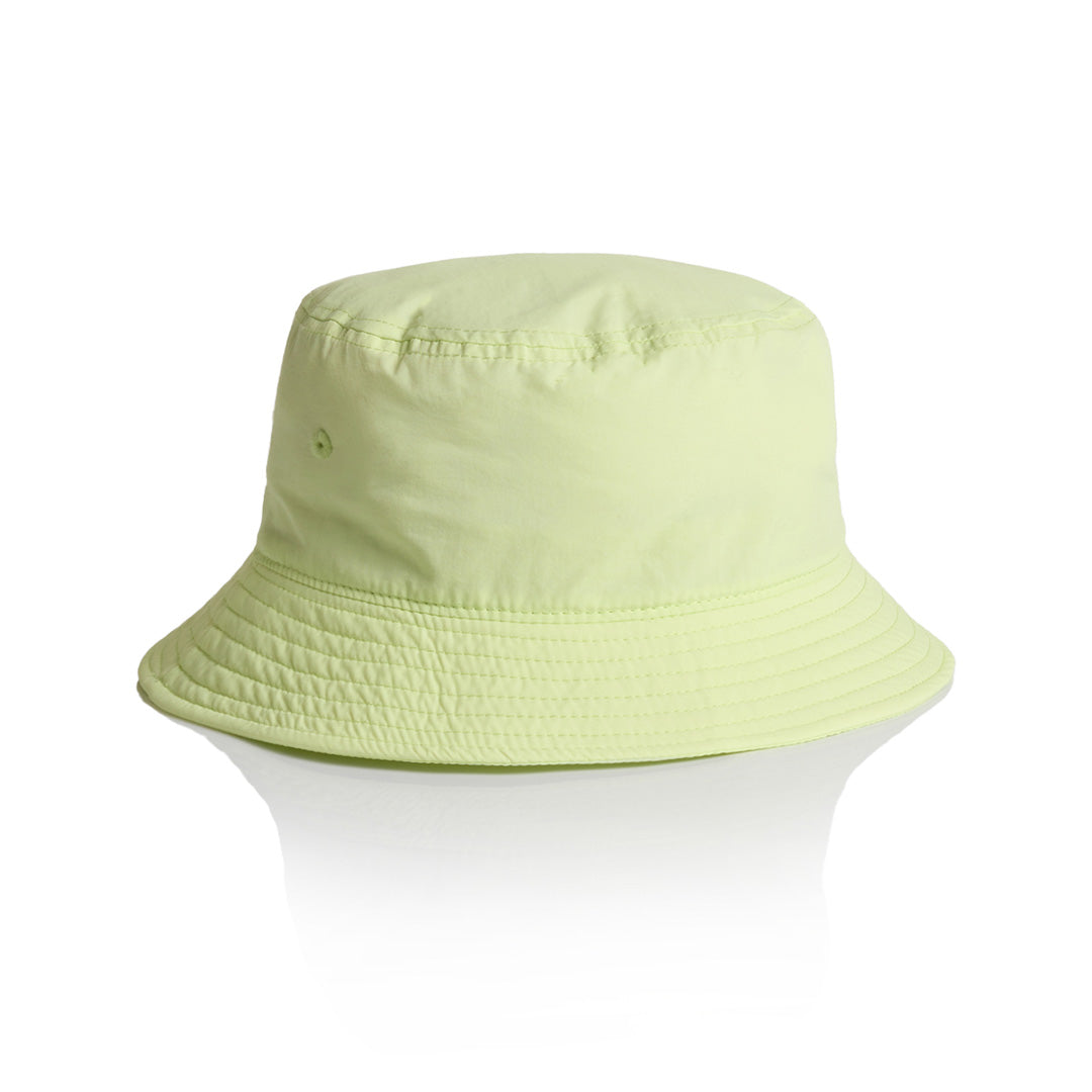 AS Colour The Nylon Bucket Hat Lime Headwear