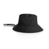 AS Colour The Nylon Wide Brim Bucket Hat Black Headwear
