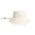 AS Colour The Nylon Wide Brim Bucket Hat Ecru Headwear