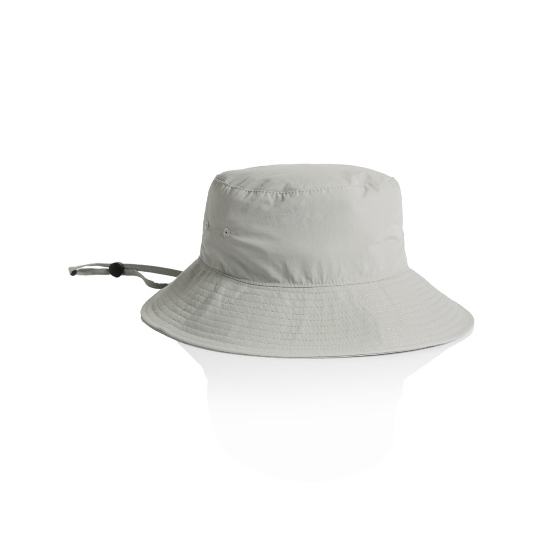 AS Colour The Nylon Wide Brim Bucket Hat Storm-as Headwear