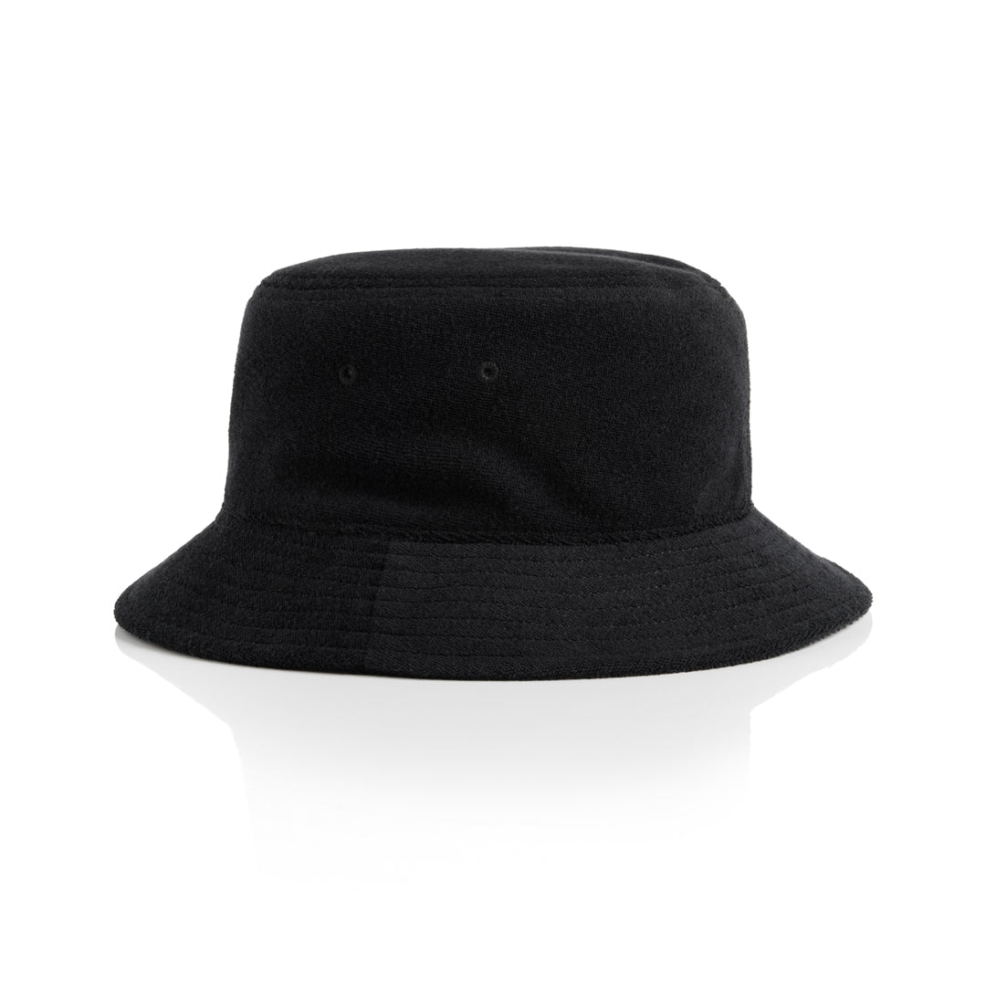 AS Colour The Terry Bucket Hat | Adults Black Headwear