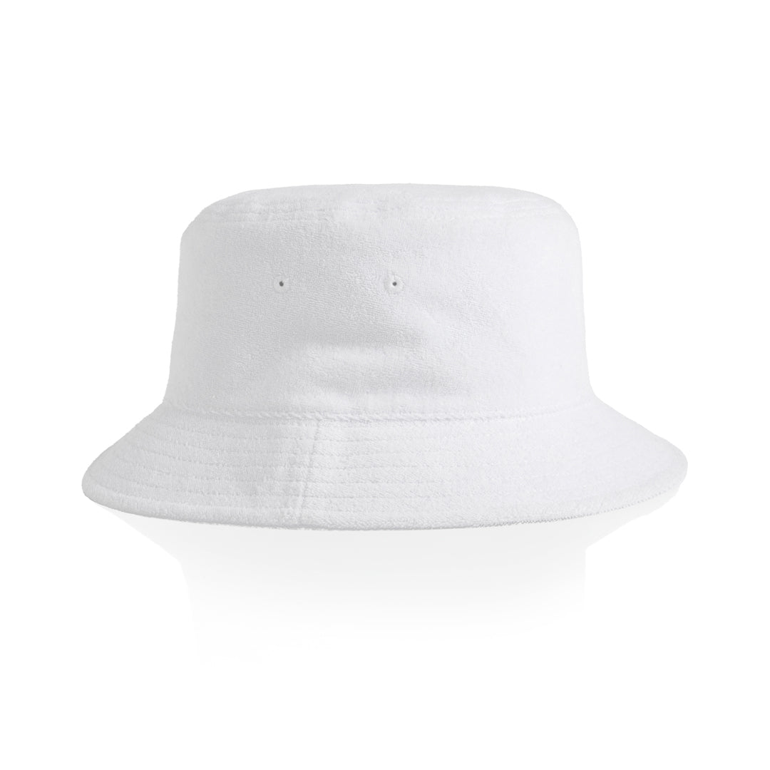 AS Colour The Terry Bucket Hat | Adults White Headwear