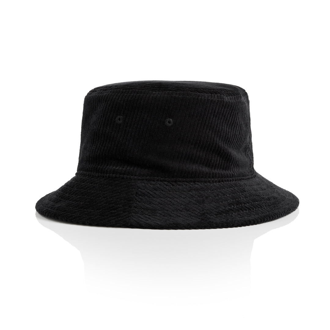 AS Colour The Cord Bucket Hat | Adults Black Headwear
