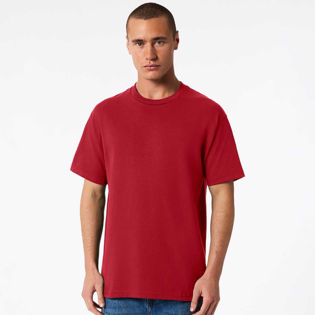 American Apparel The Classic Heavy Tee | Adults Cardinal Shirts & Tops