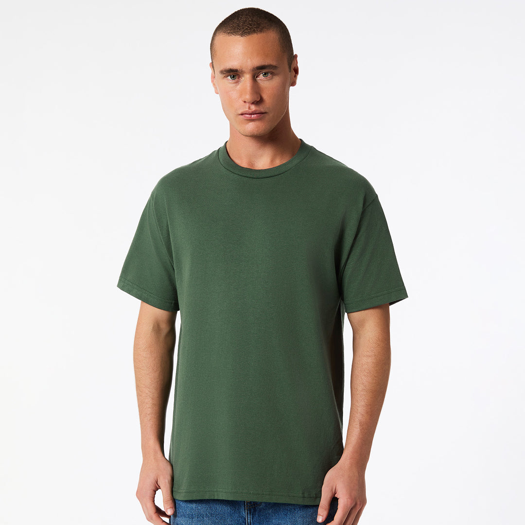 American Apparel The Classic Heavy Tee | Adults Forest Shirts & Tops