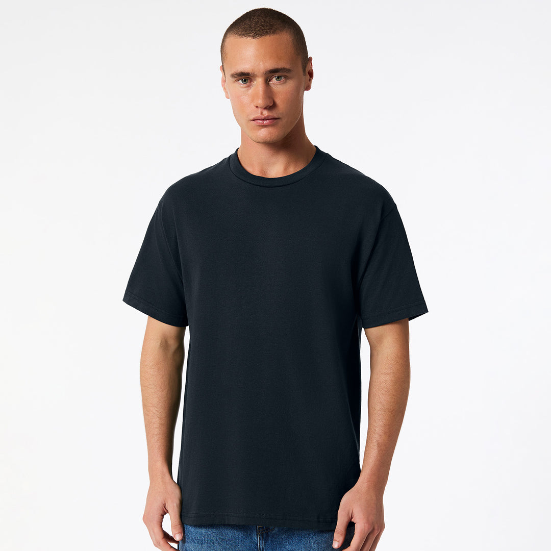 American Apparel The Classic Heavy Tee | Adults Black Shirts & Tops