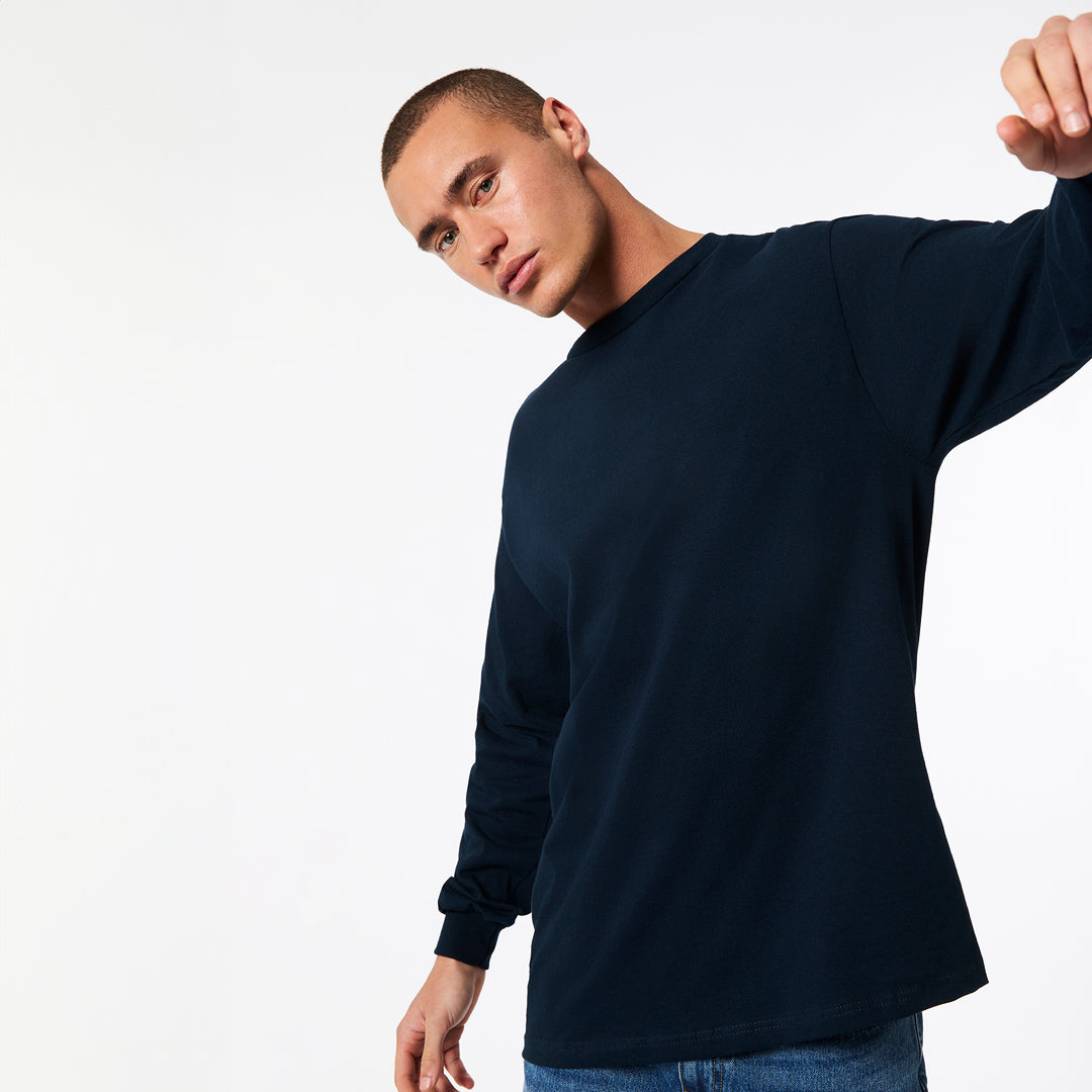 American Apparel The Classic Heavy Tee | Long Sleeve | Adults Shirts & Tops
