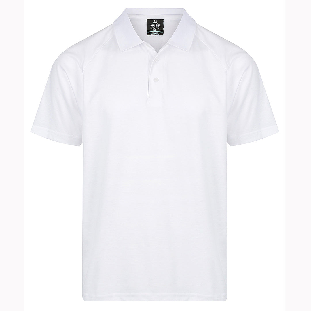 Aussie Pacific The Keira Polo | Mens | Short Sleeve White Shirts & Tops