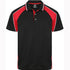 Aussie Pacific The Panorama Polo | Mens | Short Sleeve Black/Red/White Shirts & Tops
