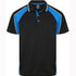 Aussie Pacific The Panorama Polo | Mens | Short Sleeve Black/Royal/White Shirts & Tops