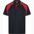 Aussie Pacific The Panorama Polo | Mens | Short Sleeve Navy/Red/Gold Shirts & Tops