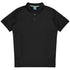 Aussie Pacific The Tasman Polo | Mens | Short Sleeve | Black Base Black Shirts & Tops
