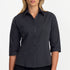 John Kevin The Canberra Shirt | Ladies | 3/4 Sleeve and Long Sleeve Charcoal Shirts & Tops