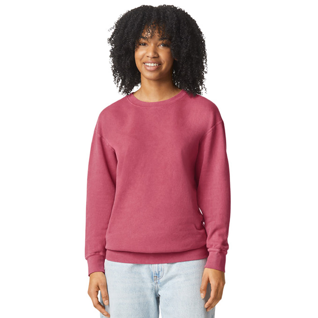 Comfort Colors The Lightweight Sweatshirt | Adults Crimson Shirts & Tops