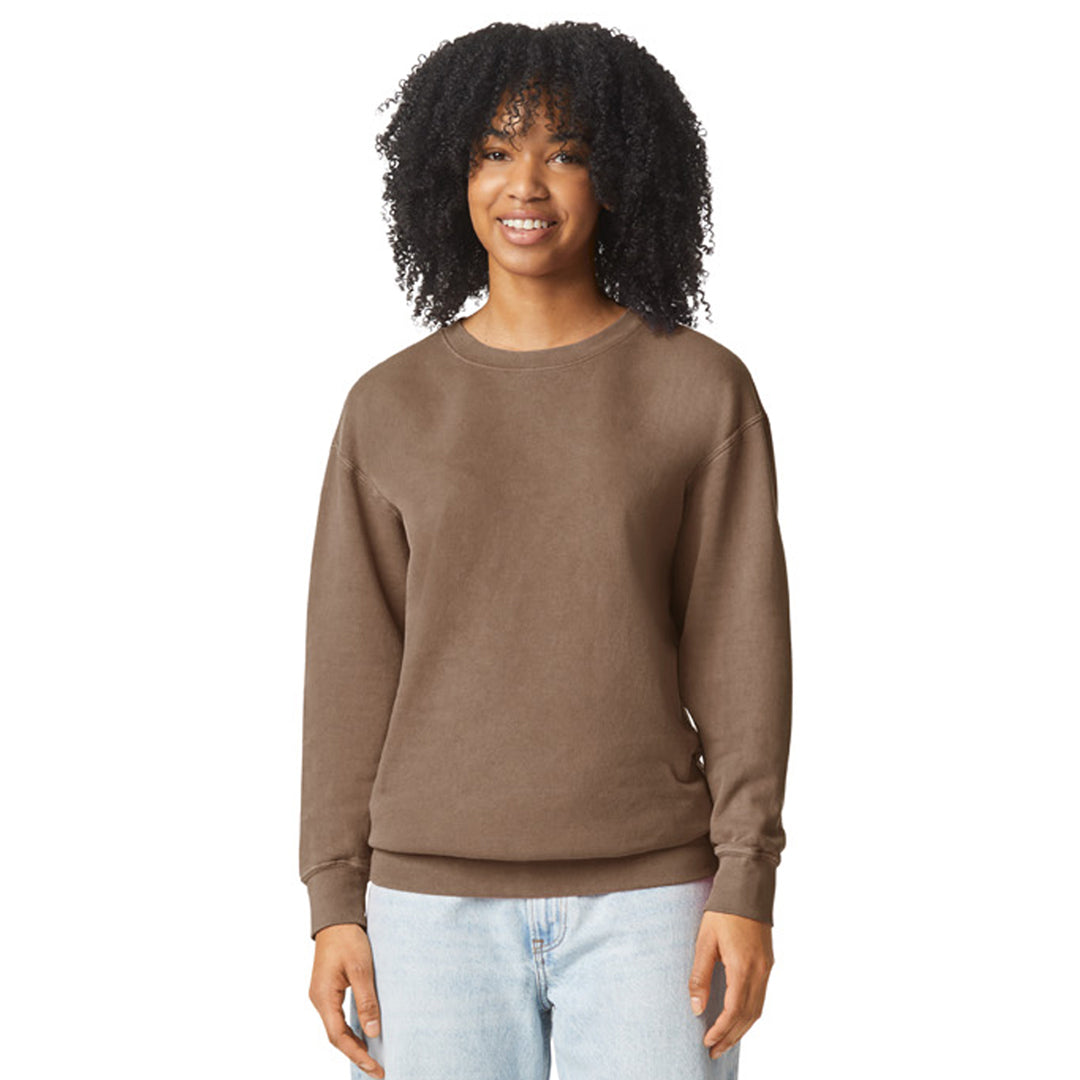 Comfort Colors The Lightweight Sweatshirt | Adults Espresso Shirts & Tops