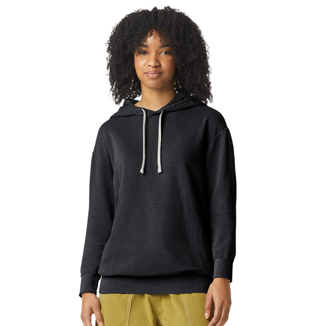 Comfort Colors The Lightweight Hoodie | Adults Black Hoodie