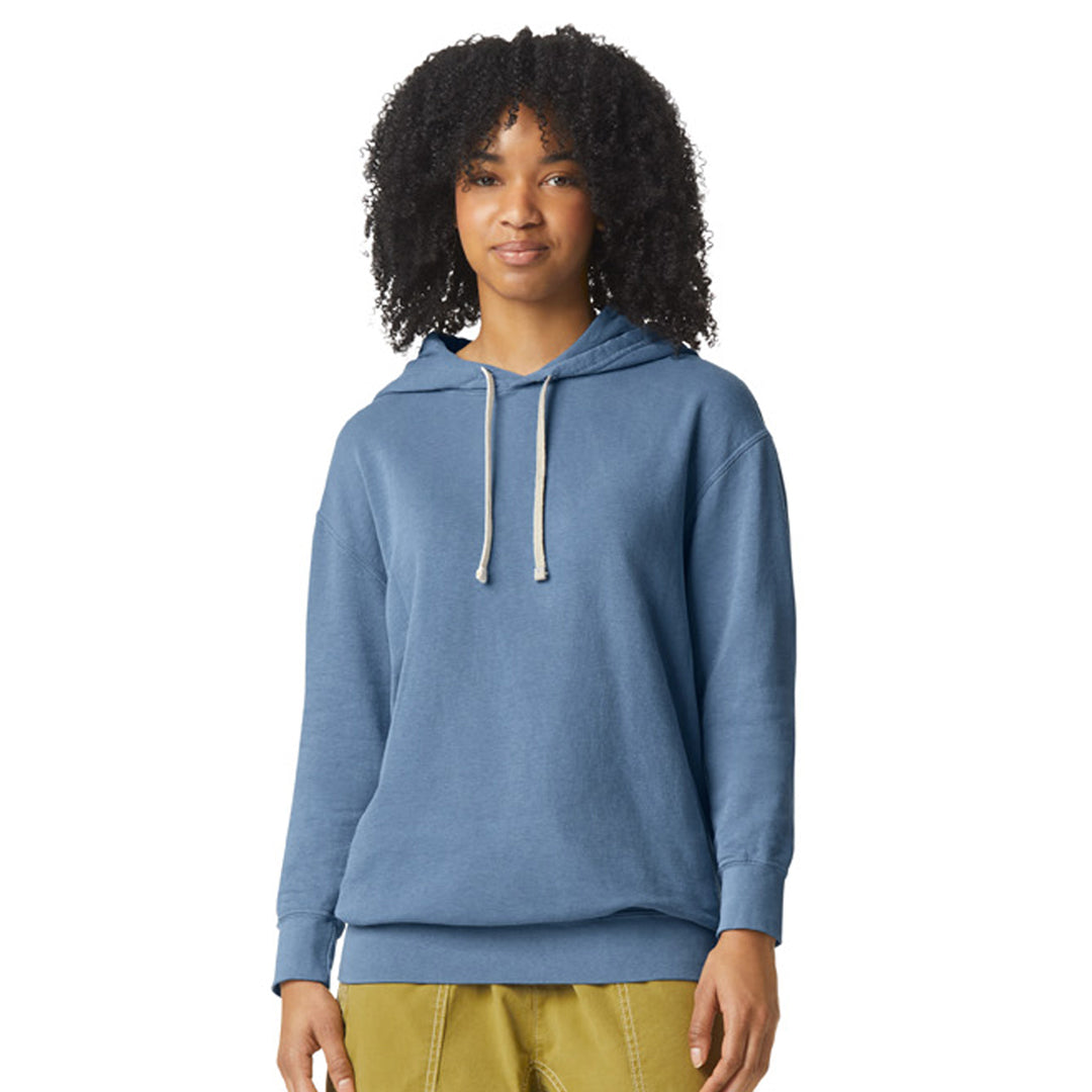 Comfort Colors The Lightweight Hoodie | Adults Blue Jean Hoodie