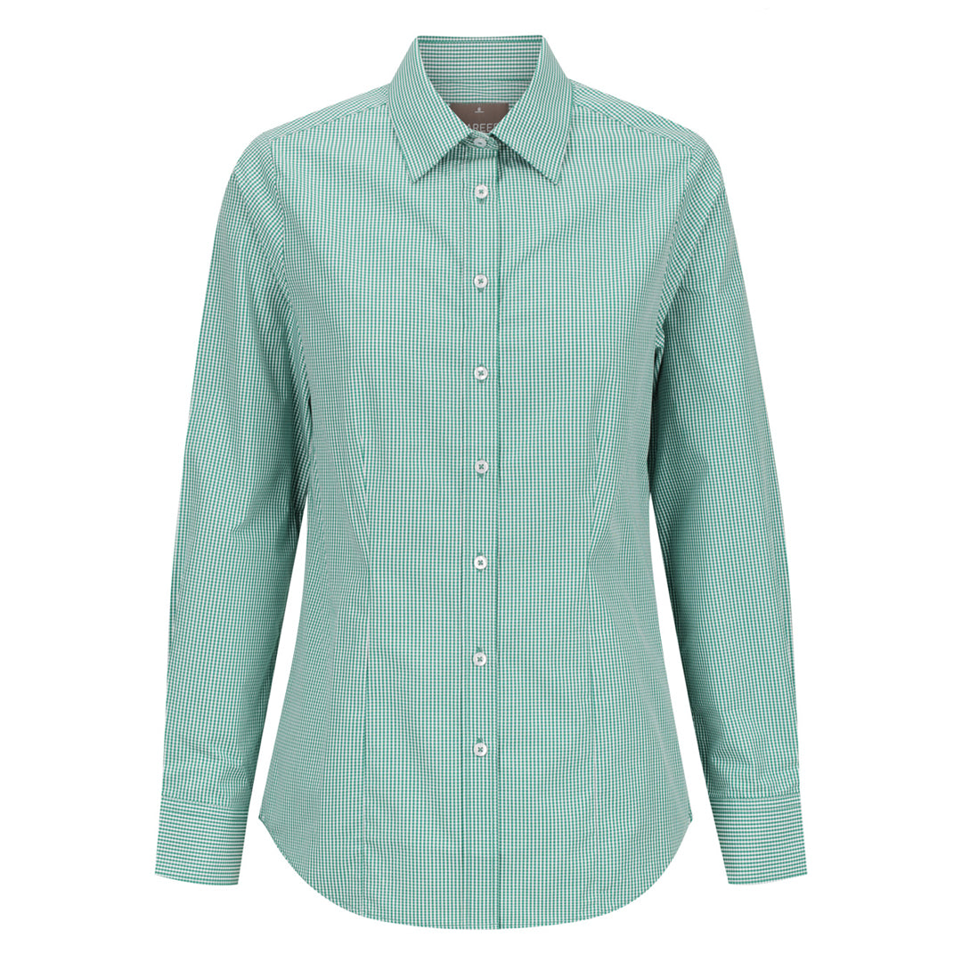 Gloweave The Westgarth Shirt | Ladies | Long Sleeve | Classic Fit Emerald Mid Shirts & Tops