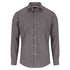 Gloweave The Balmoral Slim Fit Shirt | Mens | Long Sleeve Charcoal Shirts & Tops