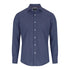 Gloweave The Balmoral Slim Fit Shirt | Mens | Long Sleeve Navy Shirts & Tops