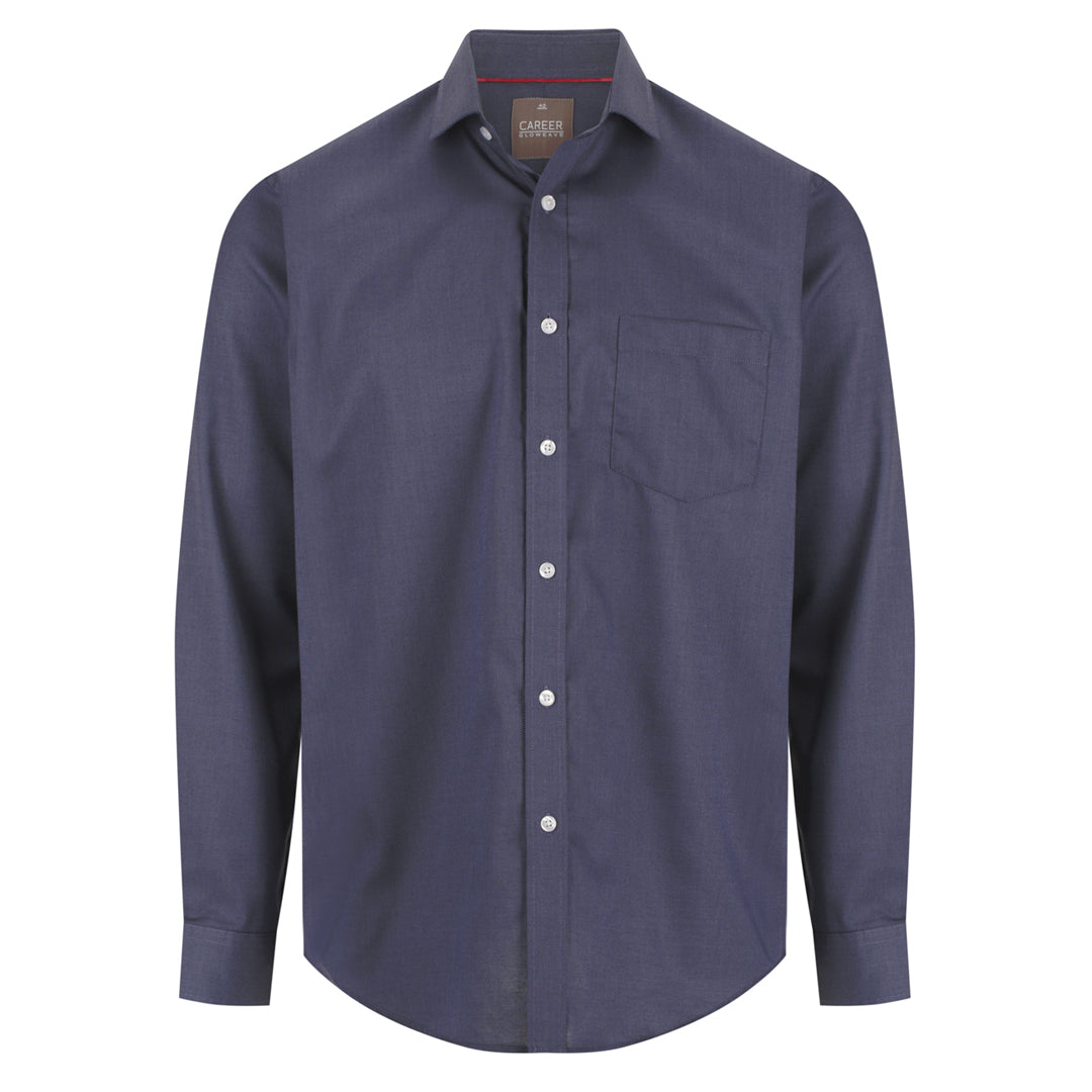 Gloweave The Balmoral Oxford Shirt | Mens Ink Shirts & Tops