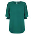 Gloweave The Lola Top | Ladies | Half Sleeve Emerald Mid Shirts & Tops