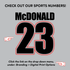 House of Uniforms Player Names Branding
