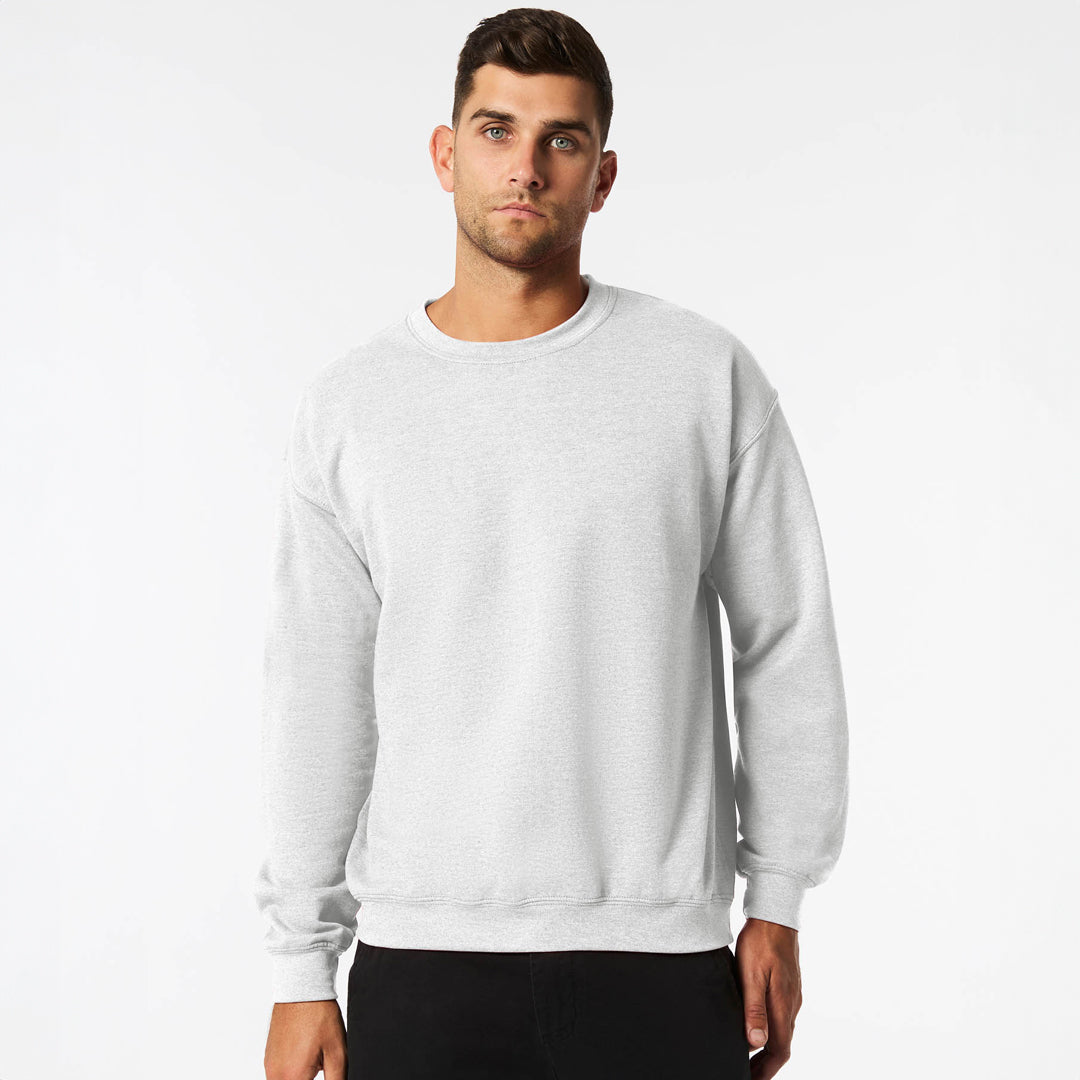 Gildan The Heavy Blend Crewneck Sweatshirt | Adults Ash Shirts & Tops