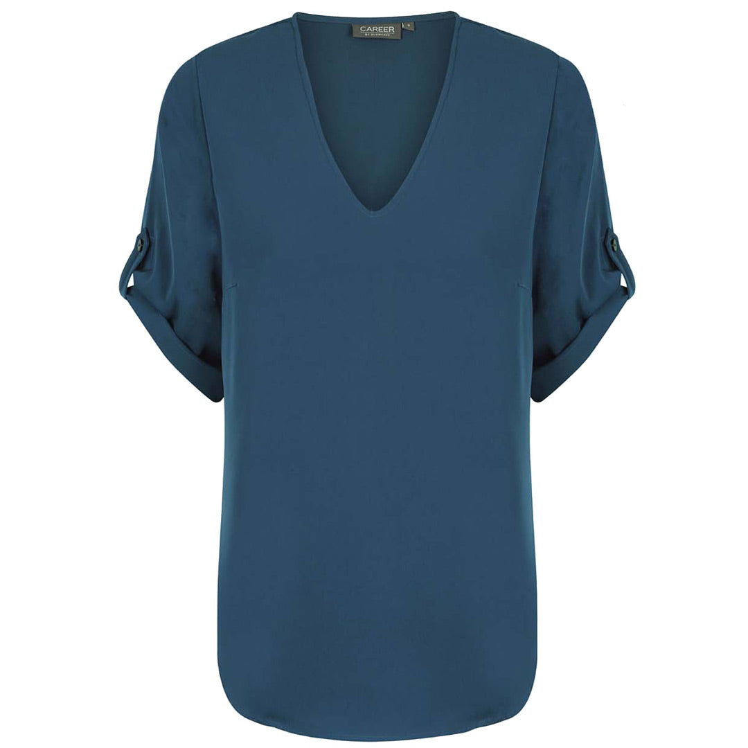 Gloweave The Reese V Neck Top | Ladies | Short Sleeve Shirts & Tops