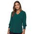 Gloweave The Cleo V Neck Top | Ladies Shirts & Tops